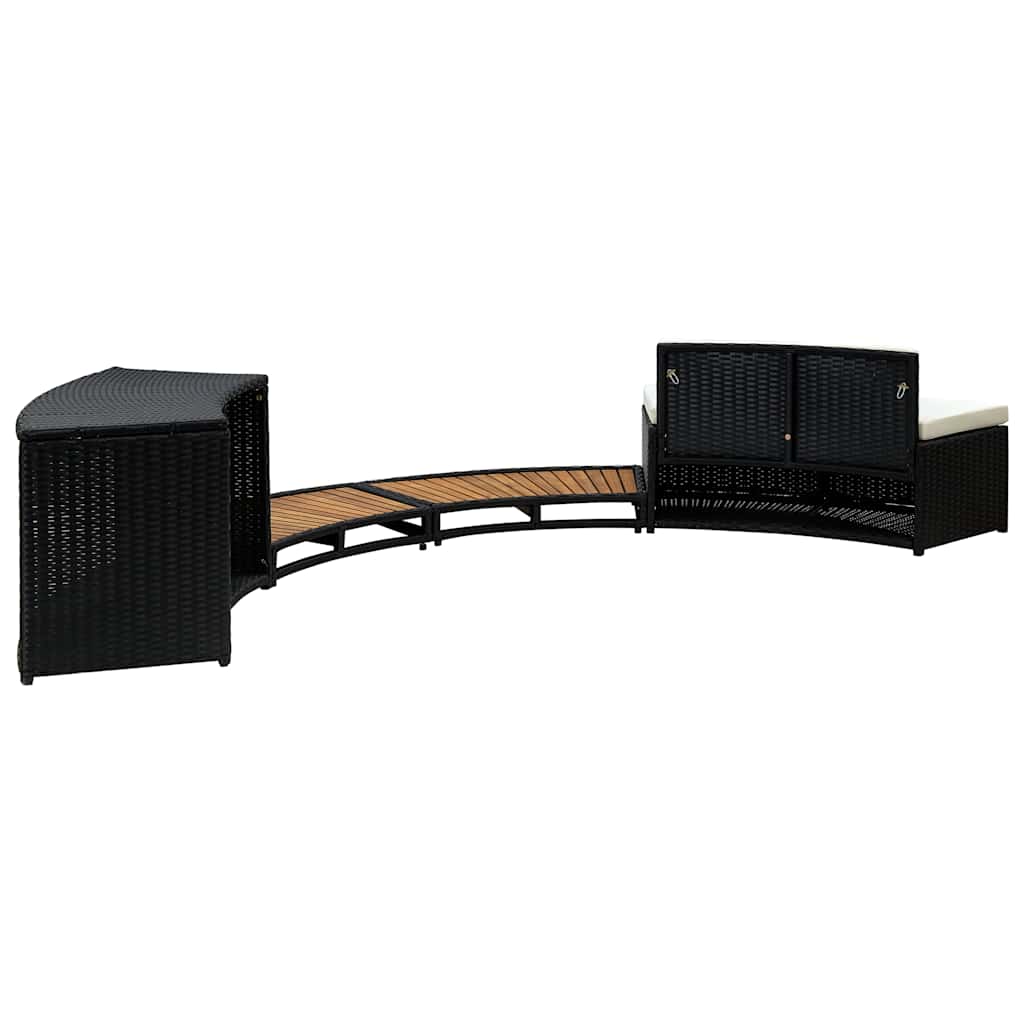 8720286055137_g_en_hd_4 vidaXL Spa Surround Black Poly Rattan and Acacia Wood - Image 6