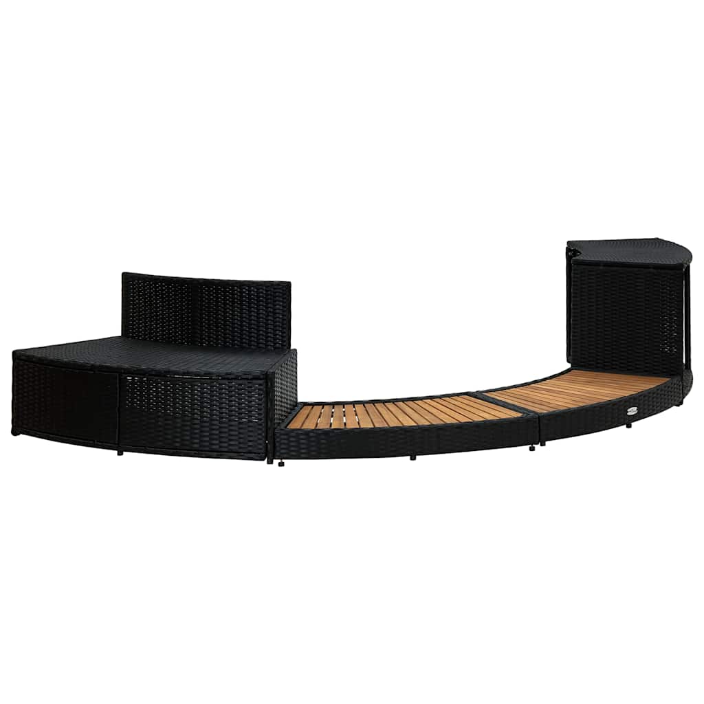 8720286055137_g_en_hd_5 vidaXL Spa Surround Black Poly Rattan and Acacia Wood - Image 7