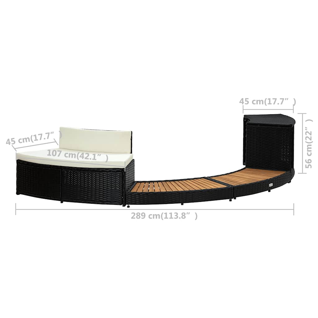 8720286055137_g_en_hd_8 vidaXL Spa Surround Black Poly Rattan and Acacia Wood - Image 10