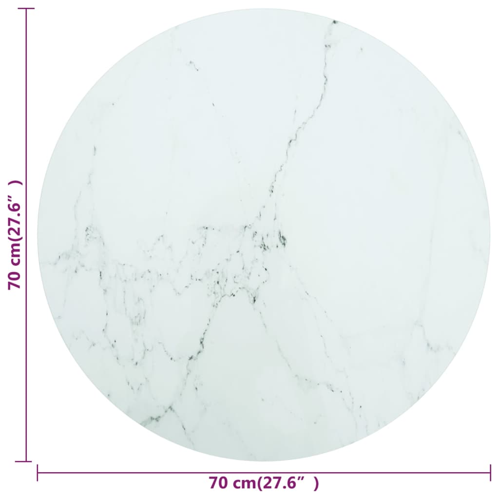8720286055816_g_en_hd_3 vidaXL Table Top White Ø70x0.8 cm Tempered Glass with Marble Design - Image 4