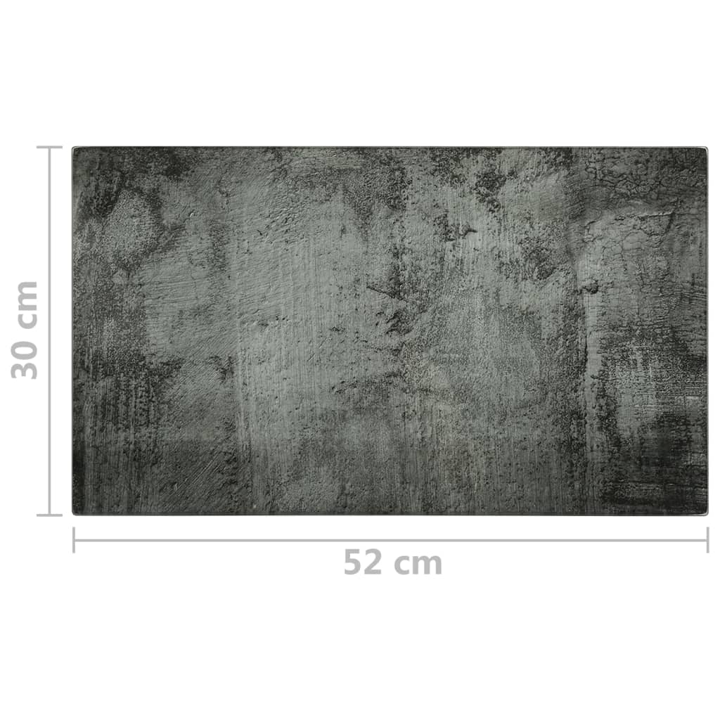 8720286056233_g_en_hd_4 vidaXL Chopping Boards 2 pcs with Concrete Pattern Tempered Glass - Image 5