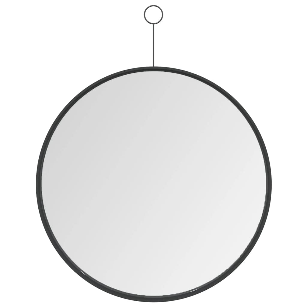 8720286056400_a_en_hd_1 vidaXL Hanging Mirror with Hook Black 40 cm - Image 2