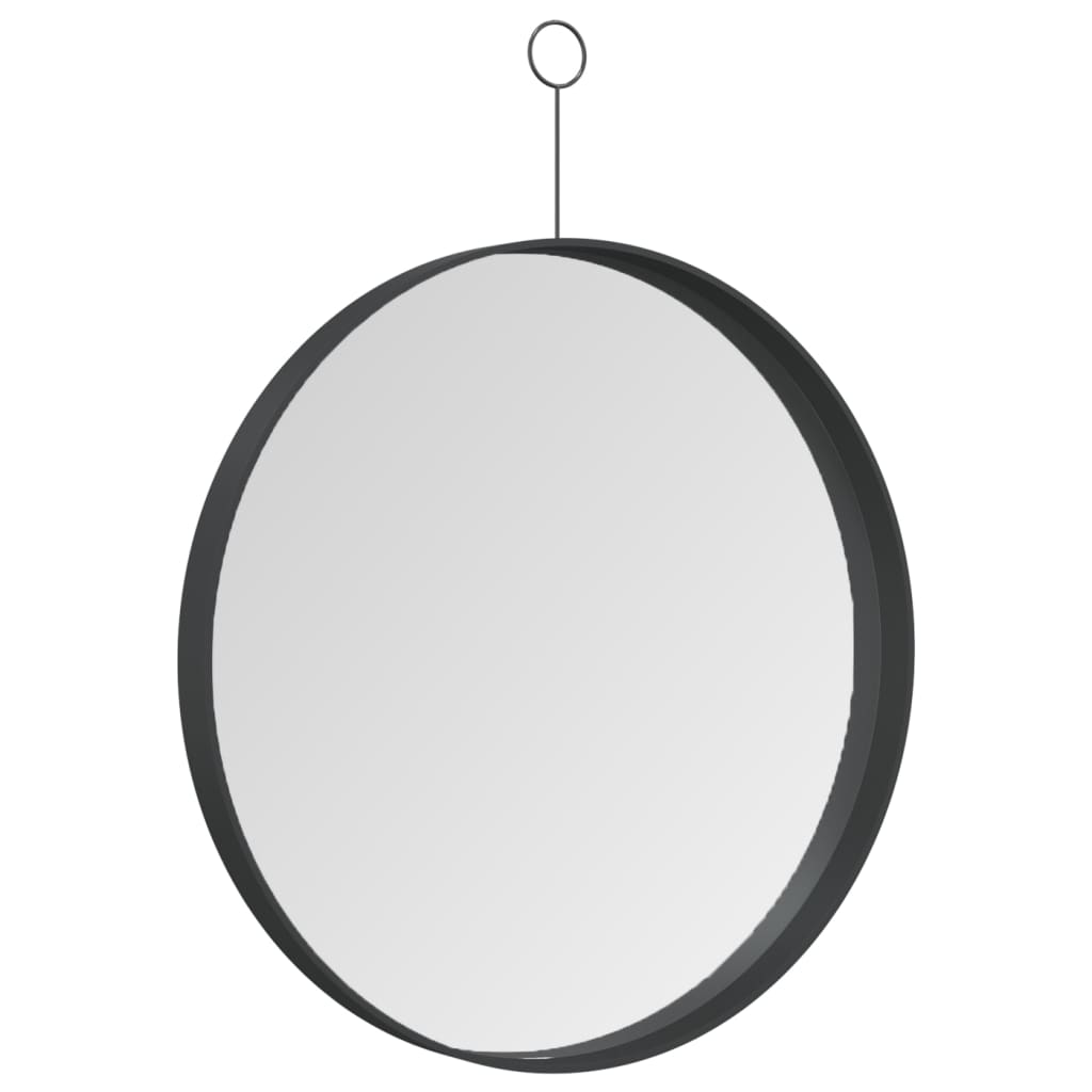 8720286056400_g_en_hd_1 vidaXL Hanging Mirror with Hook Black 40 cm - Image 3