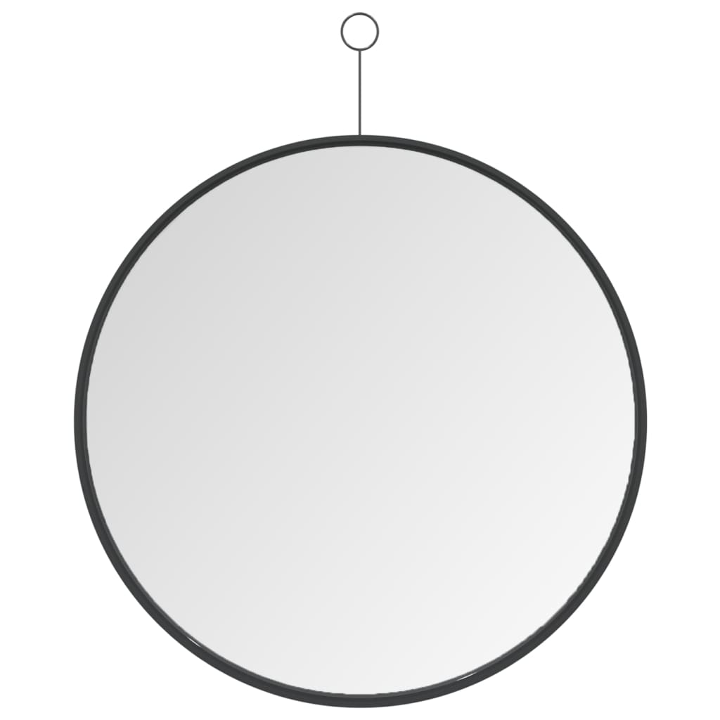 8720286056417_a_en_hd_1 vidaXL Hanging Mirror with Hook Black 50 cm - Image 2