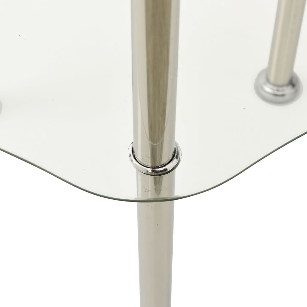 8720286057186_g_en_hd_3 vidaXL 2-Tier Side Table Transparent 38x38x50 cm Tempered Glass - Image 5