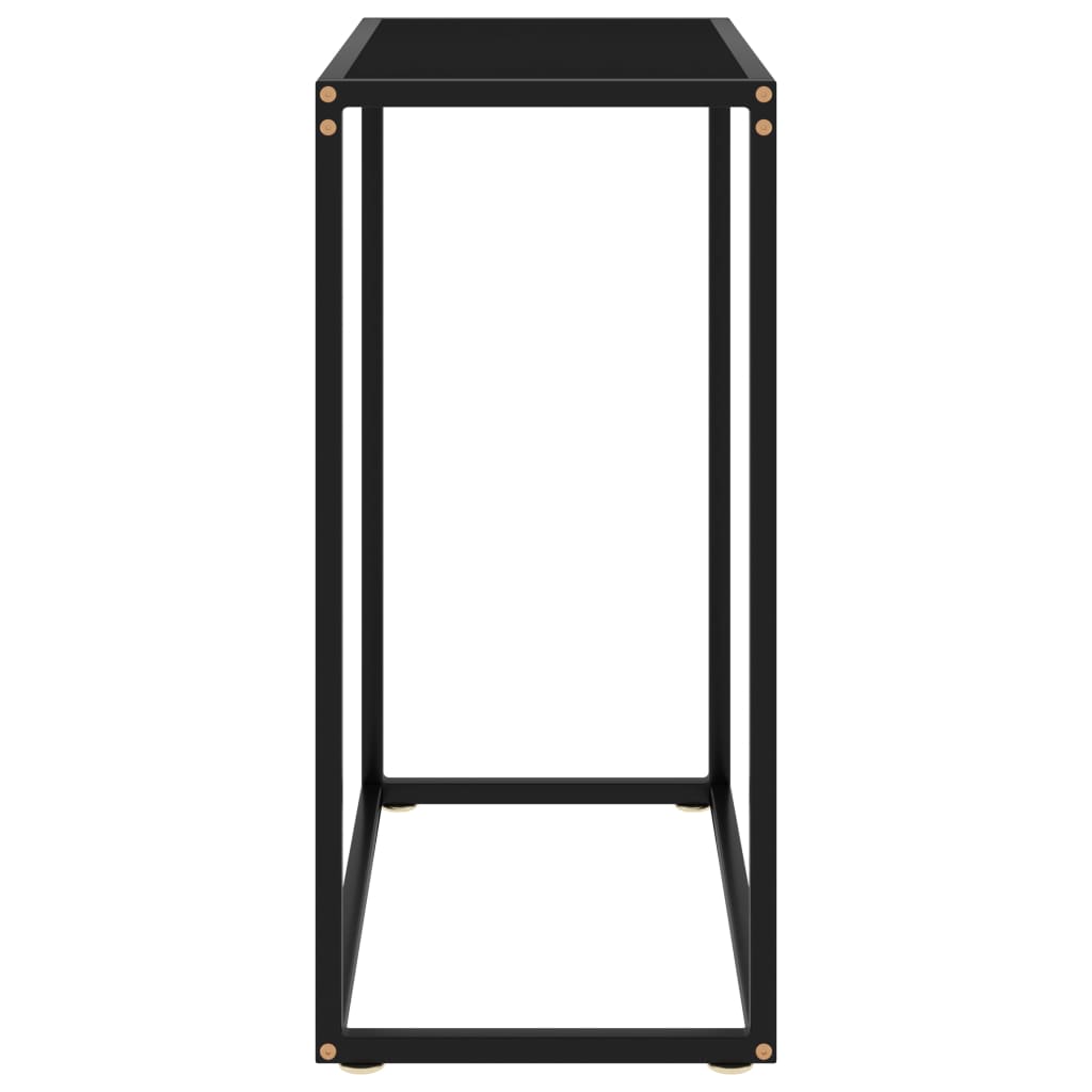 8720286057322_g_en_hd_2 vidaXL Console Table Black 60x35x75 cm Tempered Glass - Image 4