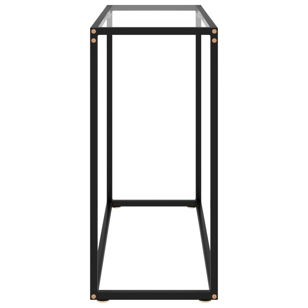 8720286057353_g_en_hd_2 vidaXL Console Table Transparent 80x35x75 cm Tempered Glass - Image 4