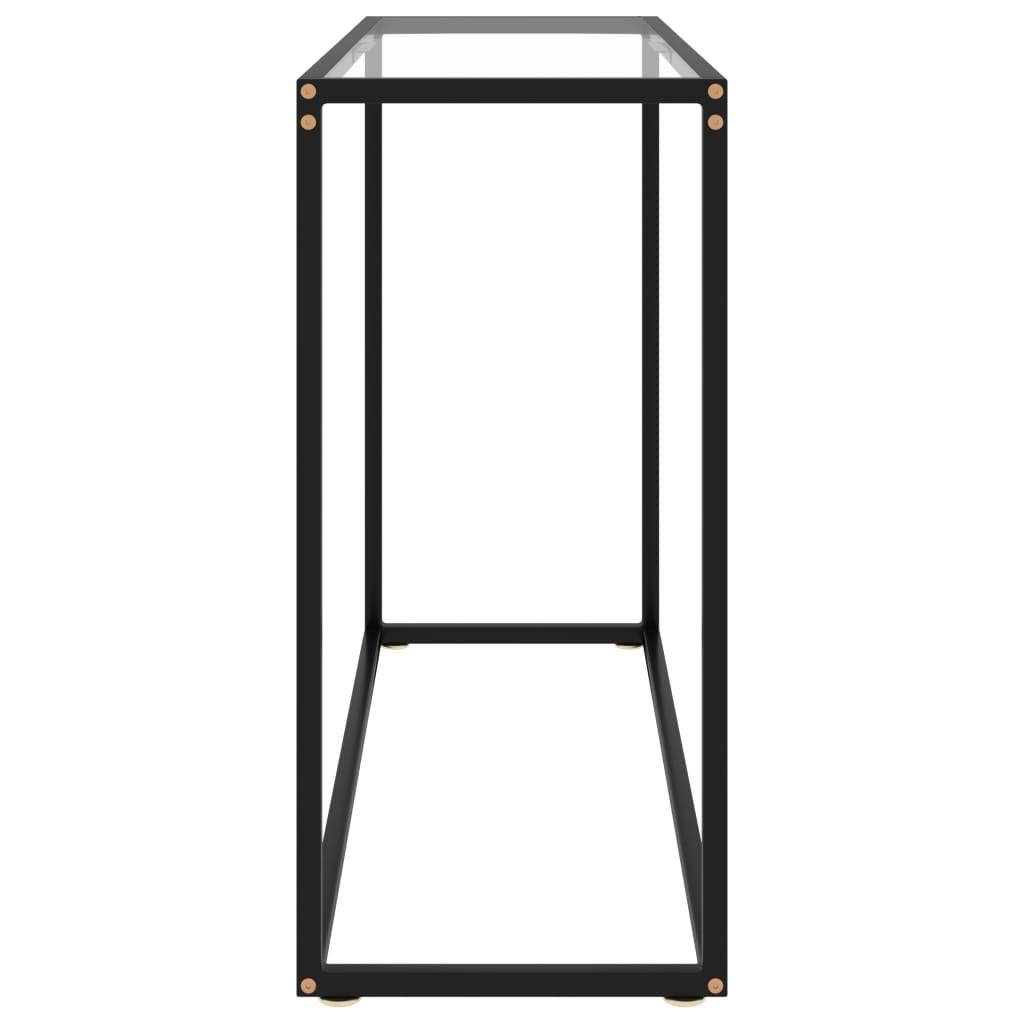 8720286057391_g_en_hd_2 vidaXL Console Table Transparent 100x35x75 cm Tempered Glass - Image 4