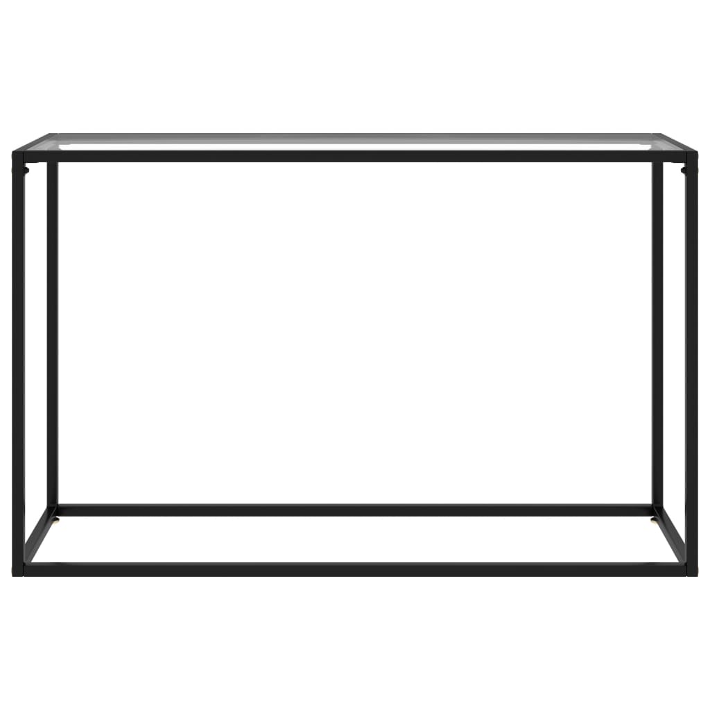 8720286057438_g_en_hd_1 vidaXL Console Table Transparent 120x35x75 cm Tempered Glass - Image 2
