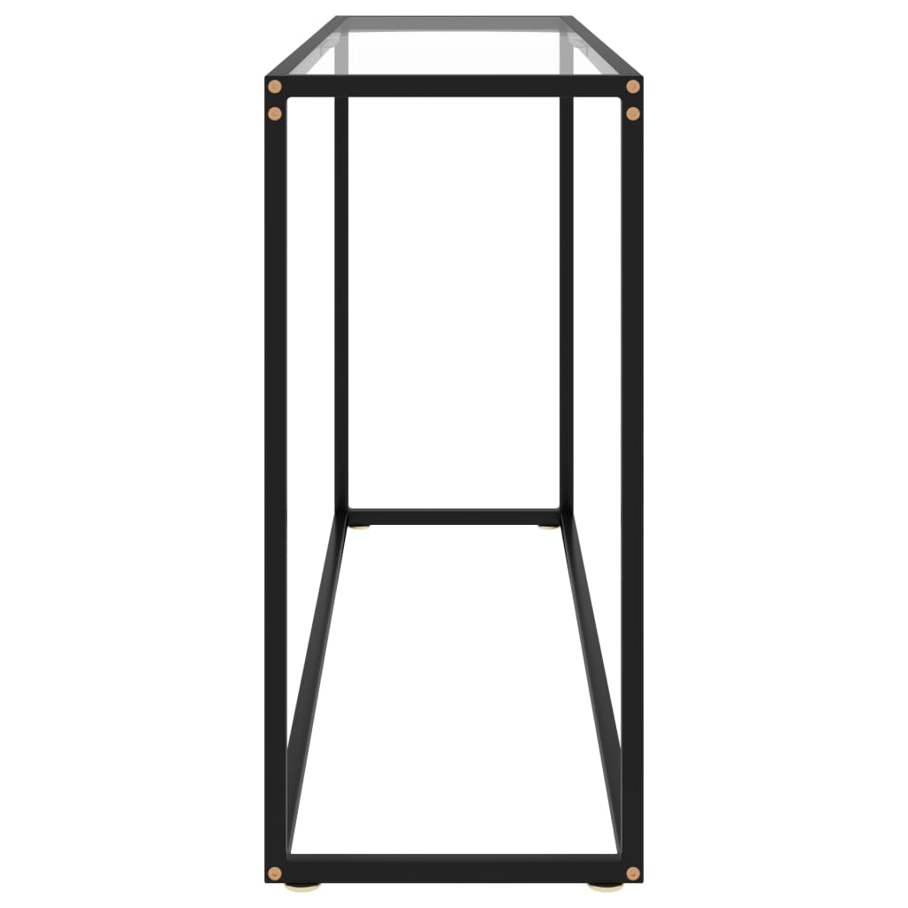 8720286057438_g_en_hd_2 vidaXL Console Table Transparent 120x35x75 cm Tempered Glass - Image 4