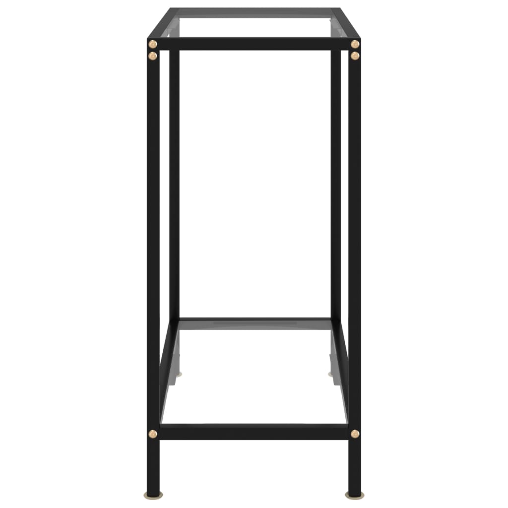 8720286057551_g_en_hd_2 vidaXL Console Table Transparent 60x35x75 cm Tempered Glass - Image 4