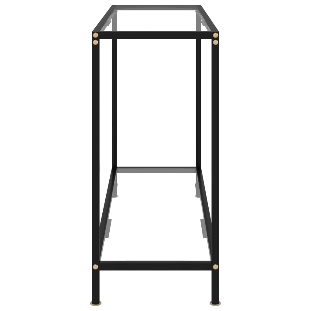 8720286057636_g_en_hd_2 vidaXL Console Table Transparent 100x35x75 cm Tempered Glass - Image 4
