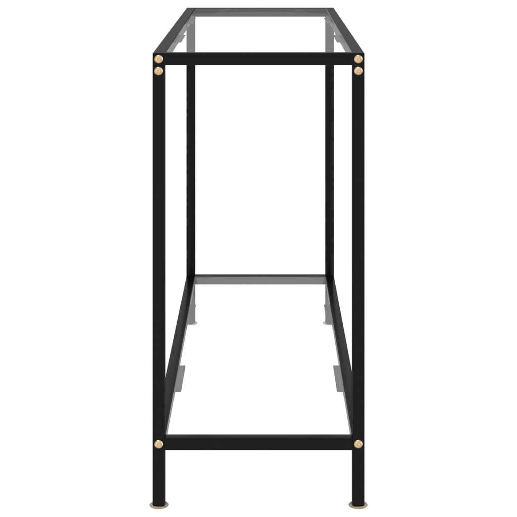 8720286057674_g_en_hd_2 vidaXL Console Table Transparent 120x35x75 cm Tempered Glass - Image 4