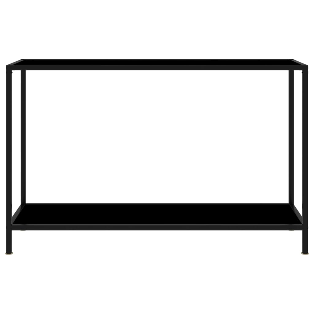8720286057681_g_en_hd_1 vidaXL Console Table Black 120x35x75 cm Tempered Glass - Image 2