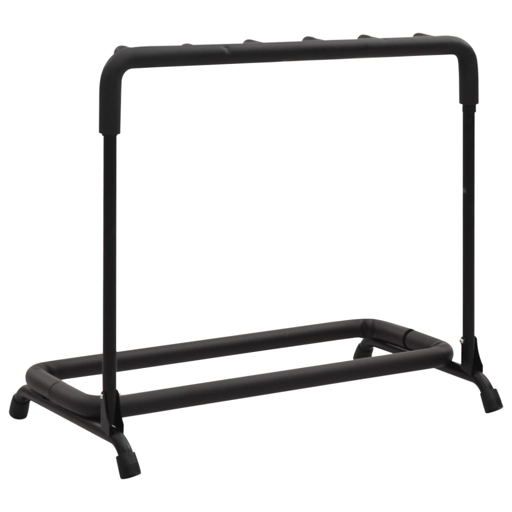 8720286058688_g_en_hd_4 vidaXL Folding Guitar Stand with 5 Sections Black 74x41x66 cm Steel - Image 5