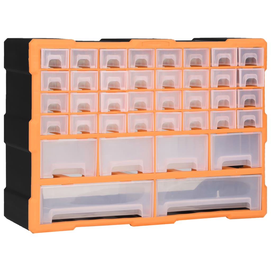 8720286058718_a_en_hd_1 vidaXL Multi-drawer Organiser with 38 Drawers 52x16x37.5 cm - Image 1