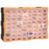 vidaXL Multi-drawer Organiser with 64 Drawers 52x16x37.5 cm - Image 6