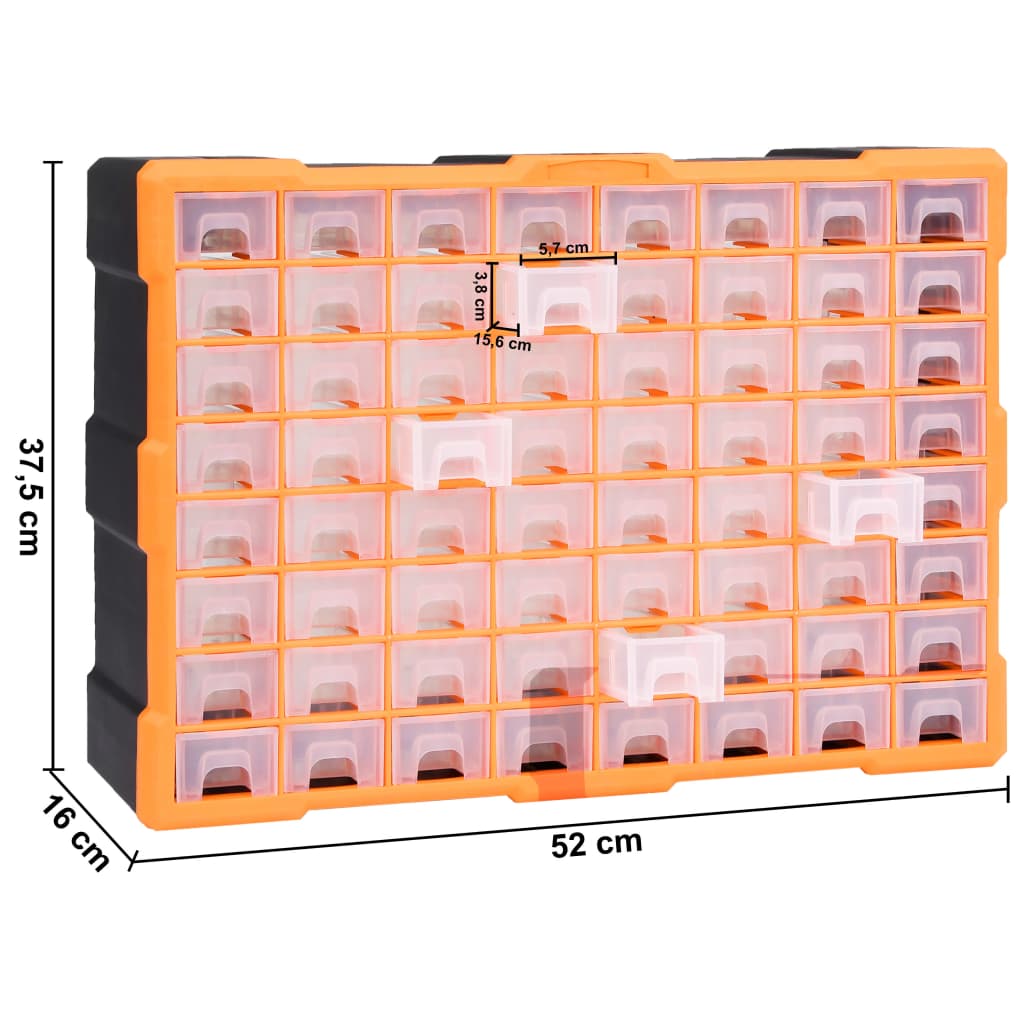 8720286058732_g_en_hd_8 vidaXL Multi-drawer Organiser with 64 Drawers 52x16x37.5 cm - Image 9