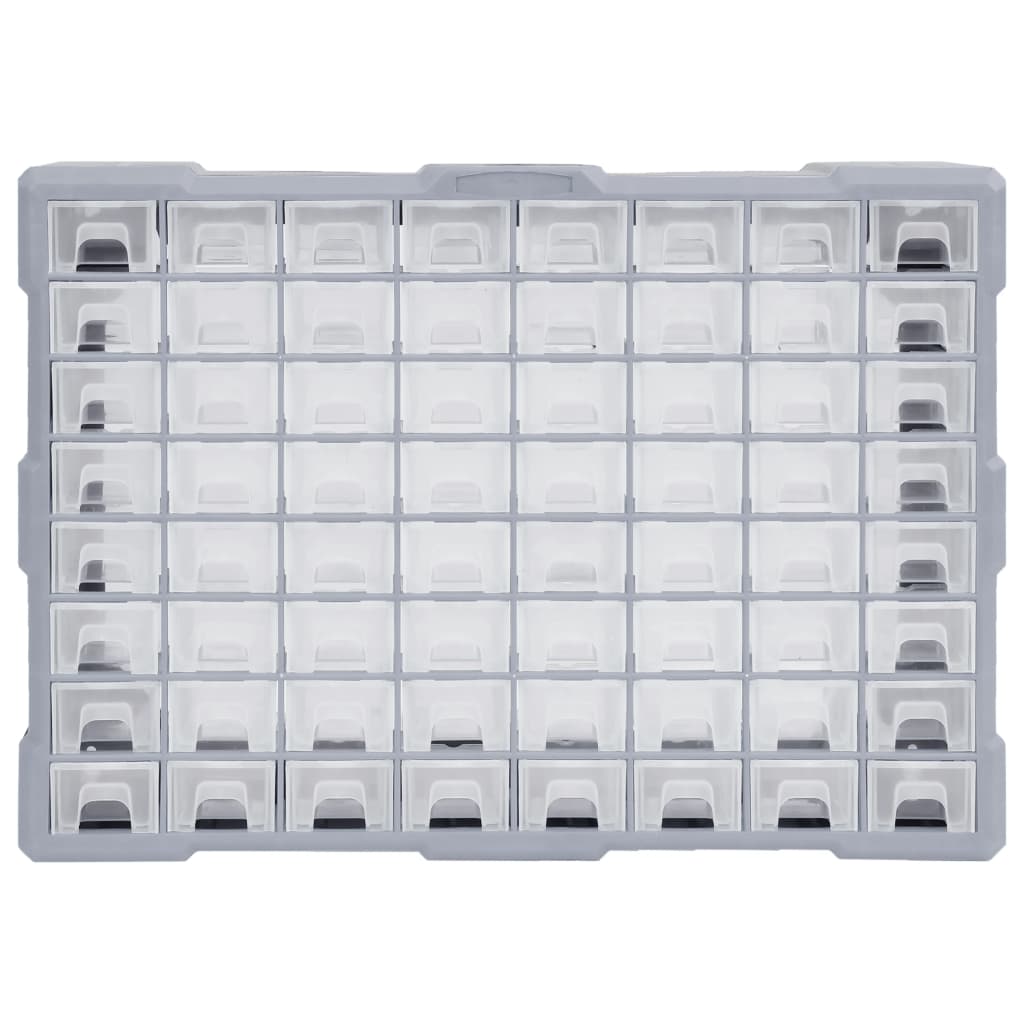 8720286058749_g_en_hd_2 vidaXL Multi-drawer Organiser with 64 Drawers 52x16x37.5 cm - Image 3