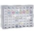 vidaXL Multi-drawer Organiser with 64 Drawers 52x16x37.5 cm - Image 7