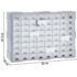 vidaXL Multi-drawer Organiser with 64 Drawers 52x16x37.5 cm - Image 9