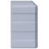 vidaXL Multi-drawer Organiser with 22 Drawers 49x16x25.5 cm - Image 3