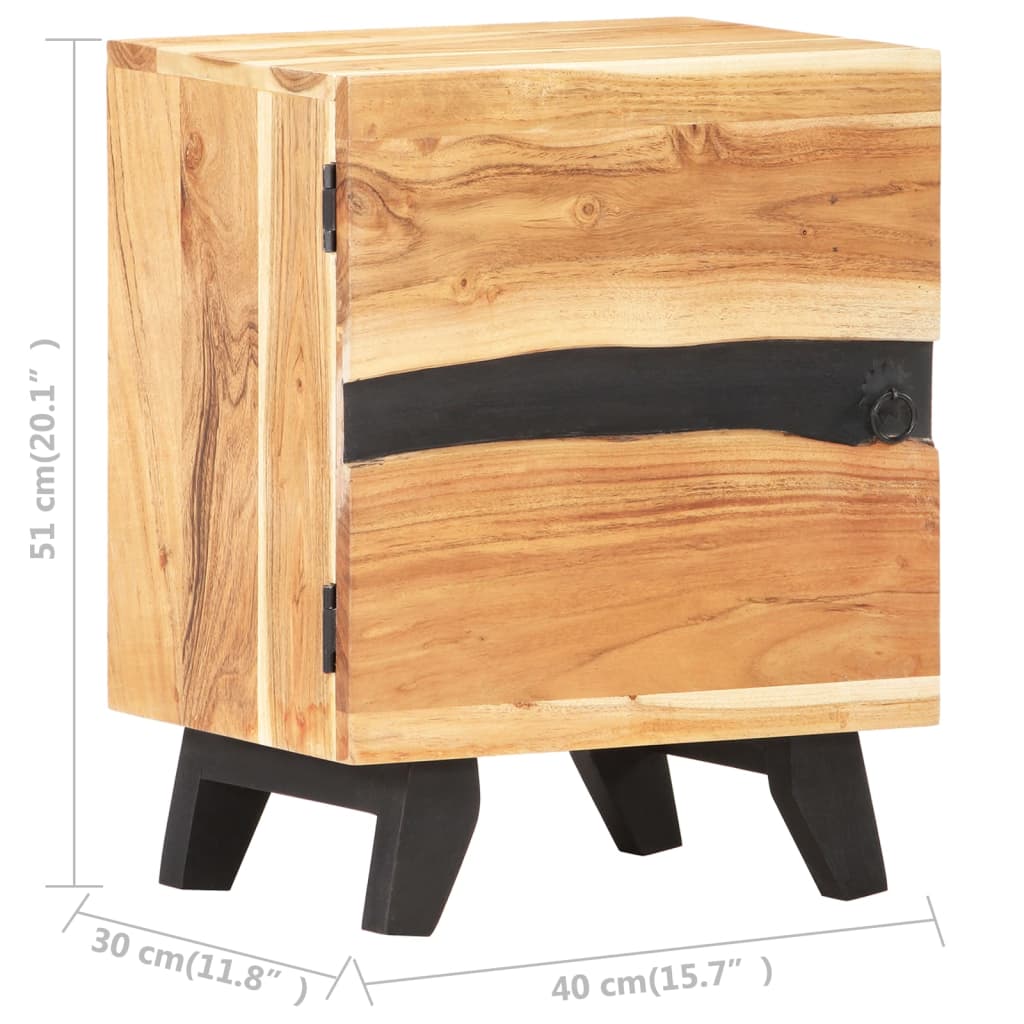 8720286060421_g_en_hd_7 vidaXL Bedside Cabinet 40x30x51 cm Solid Acacia Wood - Image 9