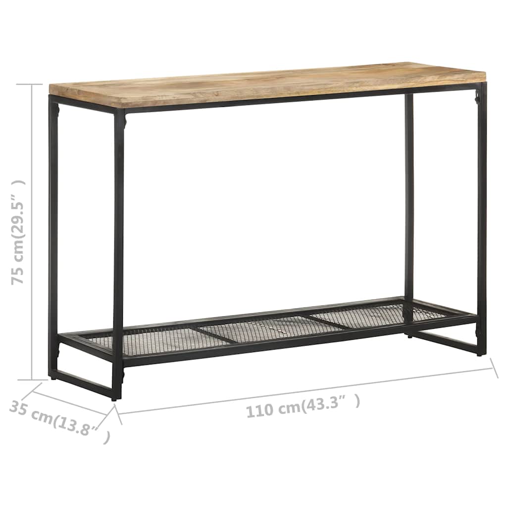 8720286060629_g_en_hd_5 vidaXL Console Table 110x35x75 cm Solid Mango Wood - Image 7