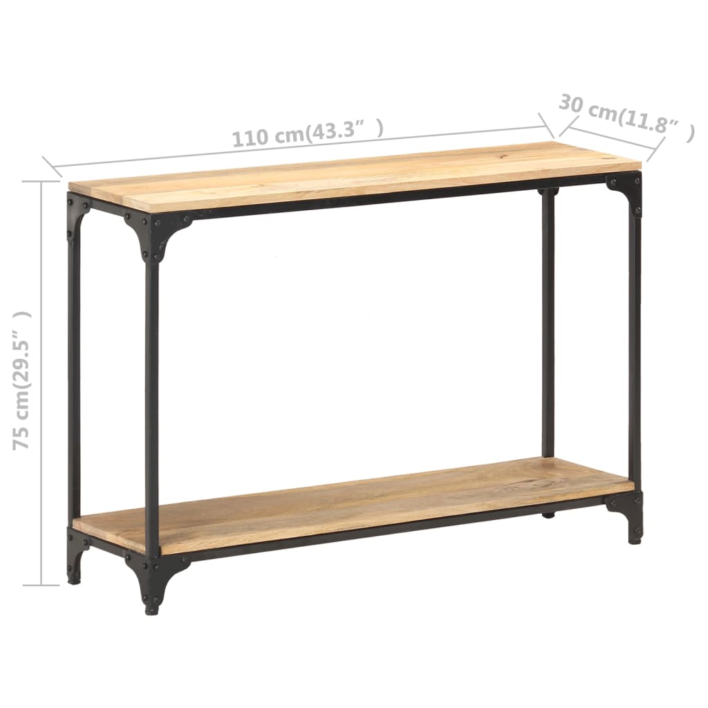 8720286060742_g_en_hd_6 vidaXL Console Table 110x30x75 cm Solid Mango Wood - Image 8