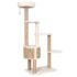 vidaXL Cat Tree with Luxury Cushion and Scratching Post 148cm Seagrass - Image 5