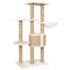 vidaXL Cat Tree with Scratching Post 126cm Seagrass - Image 5
