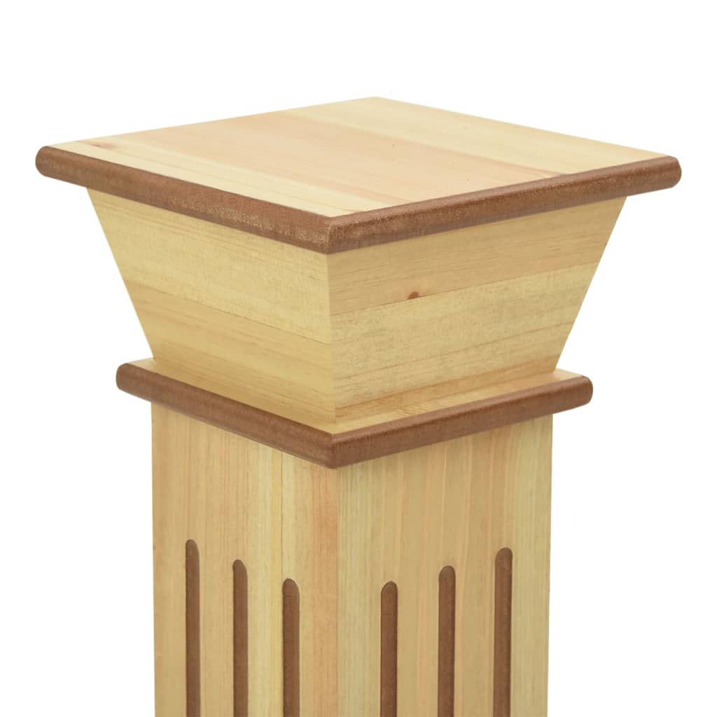 8720286062555_g_en_hd_3 vidaXL Classic Square Pillar Plant Stand Light Wood 17x17x66 cm MDF - Image 5