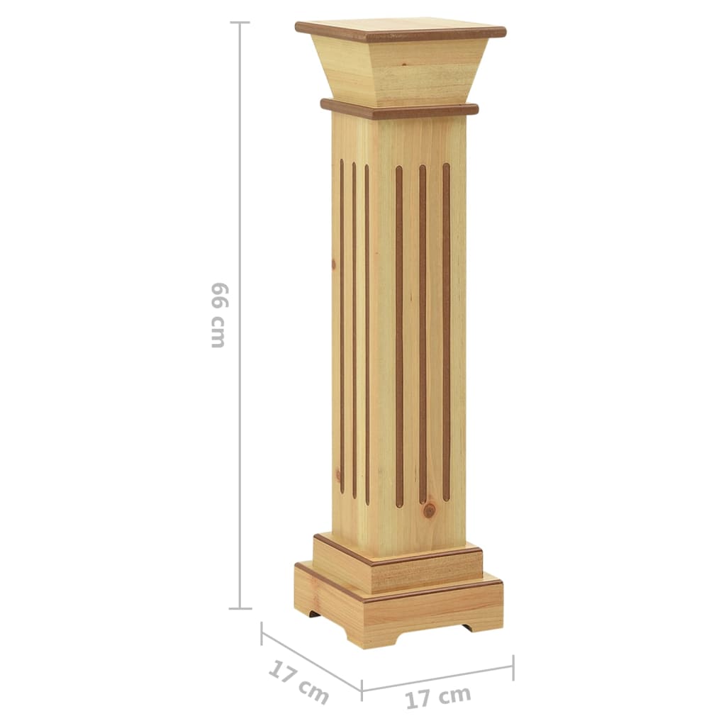 8720286062555_g_en_hd_5 vidaXL Classic Square Pillar Plant Stand Light Wood 17x17x66 cm MDF - Image 7