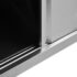 vidaXL Work Tables with Sliding Doors 2pcs 200x50x(95-97)cm Stainless Steel - Image 6