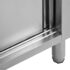 vidaXL Work Tables with Sliding Doors 2pcs 240x50x(95-97)cm Stainless Steel - Image 7