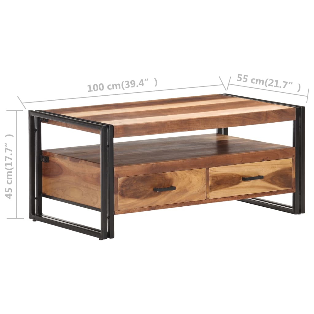 8720286064061_g_en_hd_5 vidaXL Coffee Table 100x55x45cm Solid Acacia Wood - Image 6