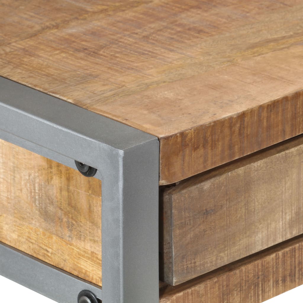 8720286066447_g_en_hd_1 vidaXL Desk 108x50x75 cm Rough Mango Wood - Image 2