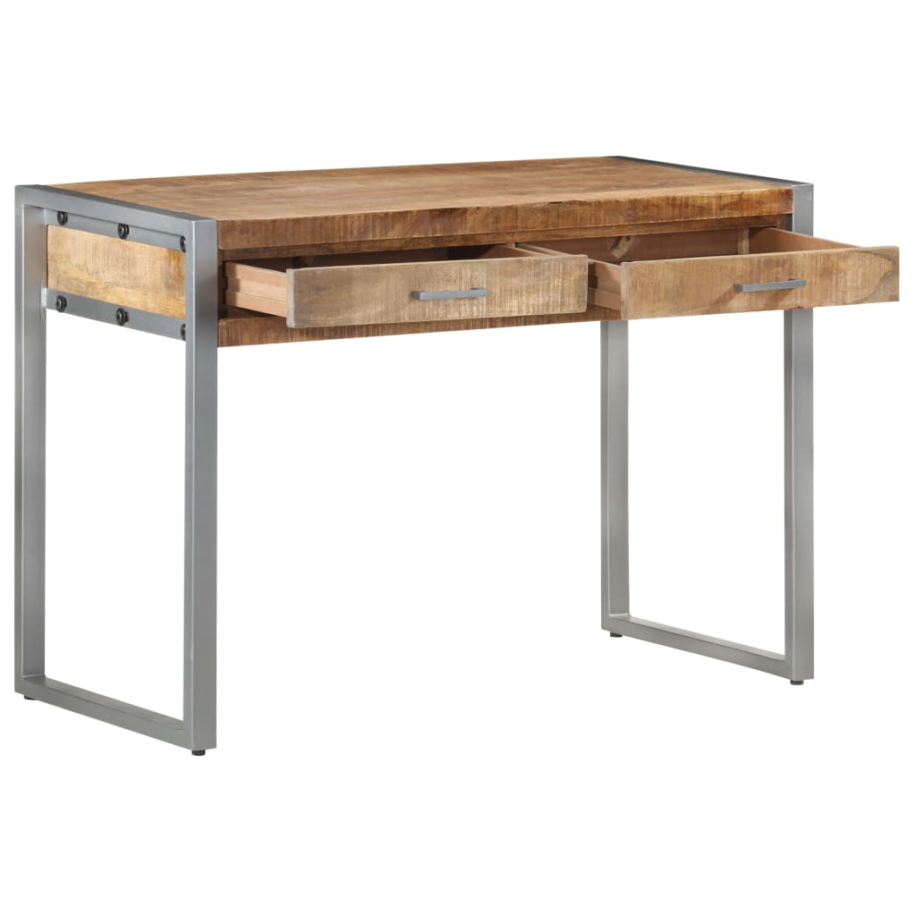 8720286066447_g_en_hd_2 vidaXL Desk 108x50x75 cm Rough Mango Wood - Image 4