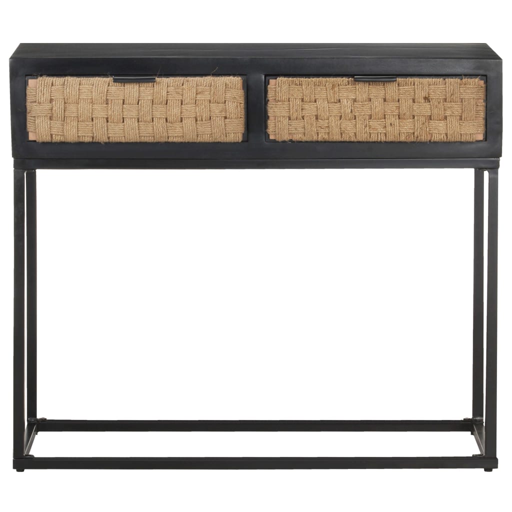 8720286066485_g_en_hd_1 vidaXL Console Table 90x35x76 cm Solid Mango Wood - Image 2