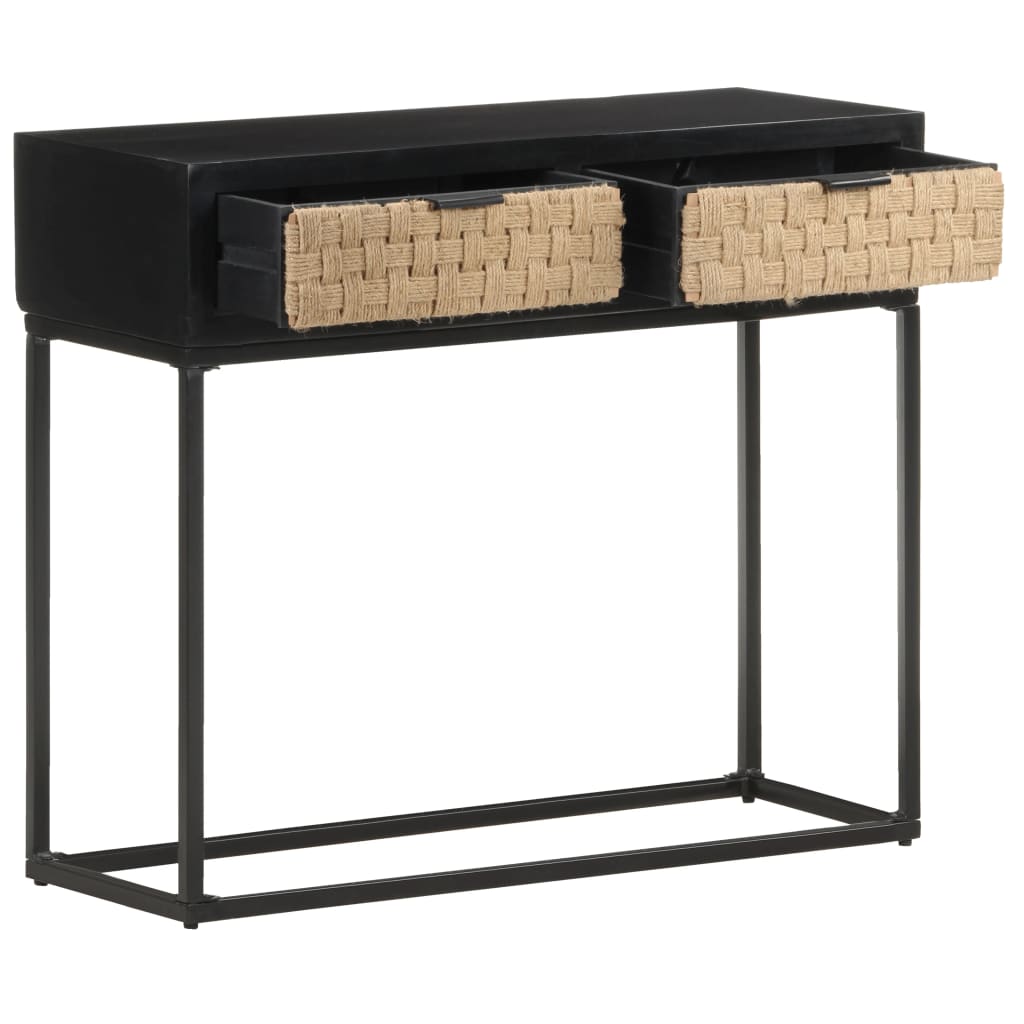 8720286066485_g_en_hd_2 vidaXL Console Table 90x35x76 cm Solid Mango Wood - Image 4