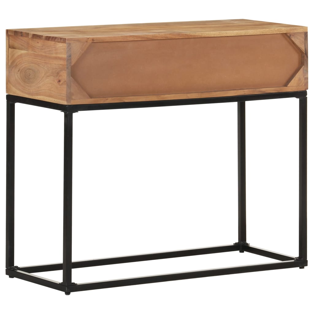 8720286066584_g_en_hd_3 vidaXL Console Table 90x35x76 cm Solid Acacia Wood - Image 5
