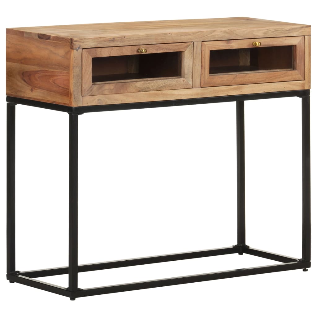 8720286066584_g_en_hd_8 vidaXL Console Table 90x35x76 cm Solid Acacia Wood - Image 10