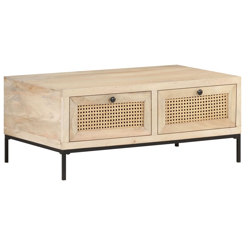 8720286066645_g_en_hd_10 vidaXL Coffee Table 90x50x37 cm Solid Mango Wood and Natural Cane - Image 11