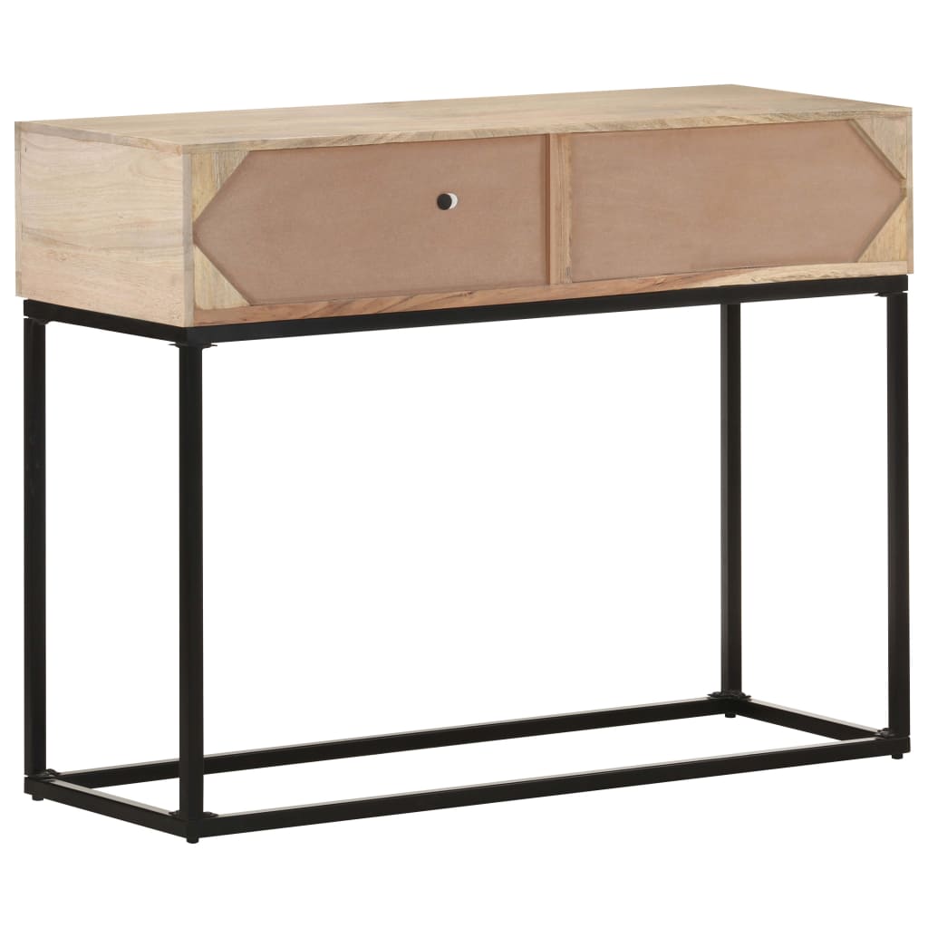 8720286066652_g_en_hd_3 vidaXL Console Table 100x35x76 cm Solid Mango Wood and Natural Cane - Image 5
