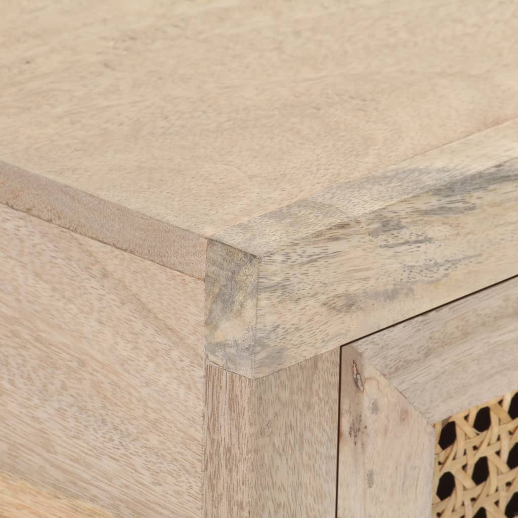 8720286066652_g_en_hd_4 vidaXL Console Table 100x35x76 cm Solid Mango Wood and Natural Cane - Image 6