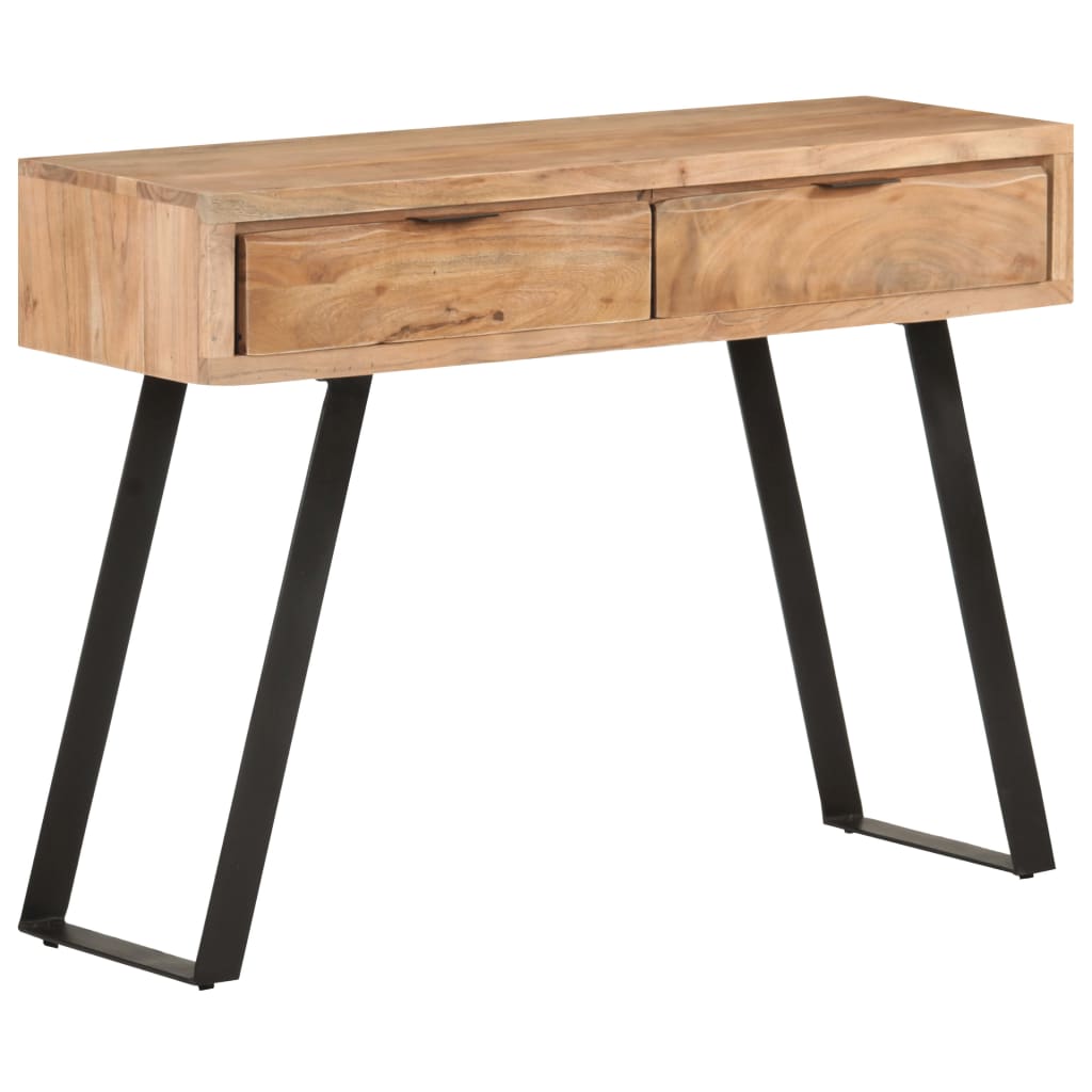 8720286066751_g_en_hd_11 vidaXL Console Table 100x35x76 cm Solid Acacia Wood with Live Edges - Image 13