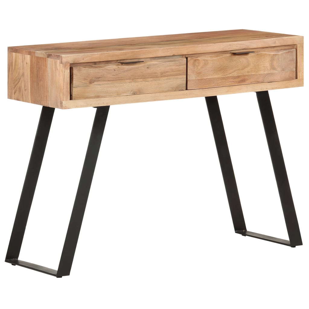8720286066751_g_en_hd_12 vidaXL Console Table 100x35x76 cm Solid Acacia Wood with Live Edges - Image 14