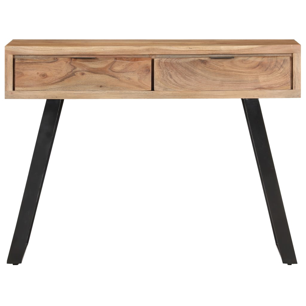8720286066751_g_en_hd_2 vidaXL Console Table 100x35x76 cm Solid Acacia Wood with Live Edges - Image 4
