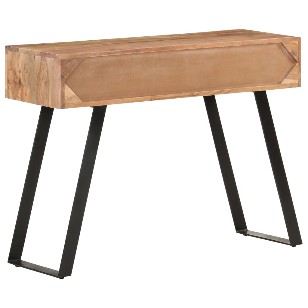 8720286066751_g_en_hd_3 vidaXL Console Table 100x35x76 cm Solid Acacia Wood with Live Edges - Image 5