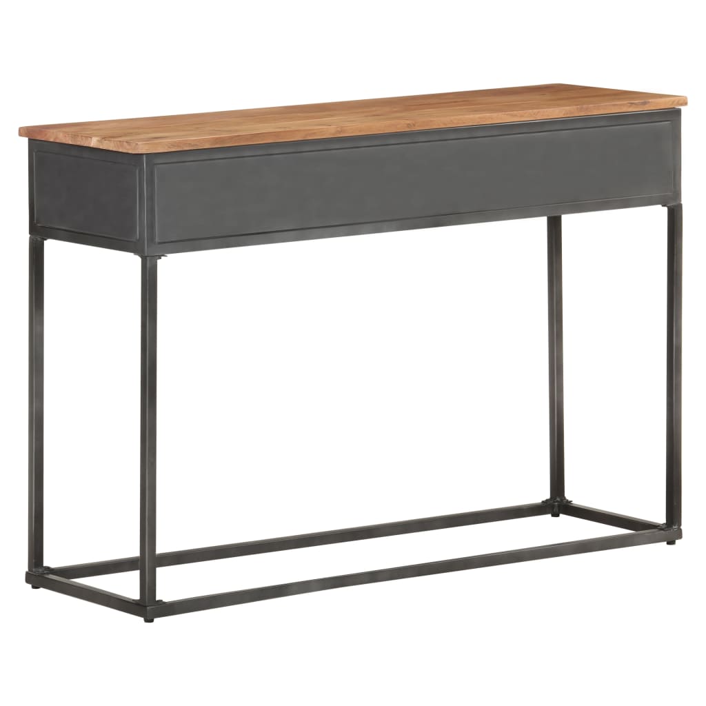 8720286066805_g_en_hd_2 vidaXL Console Table 110x35x75 cm Solid Acacia Wood - Image 4